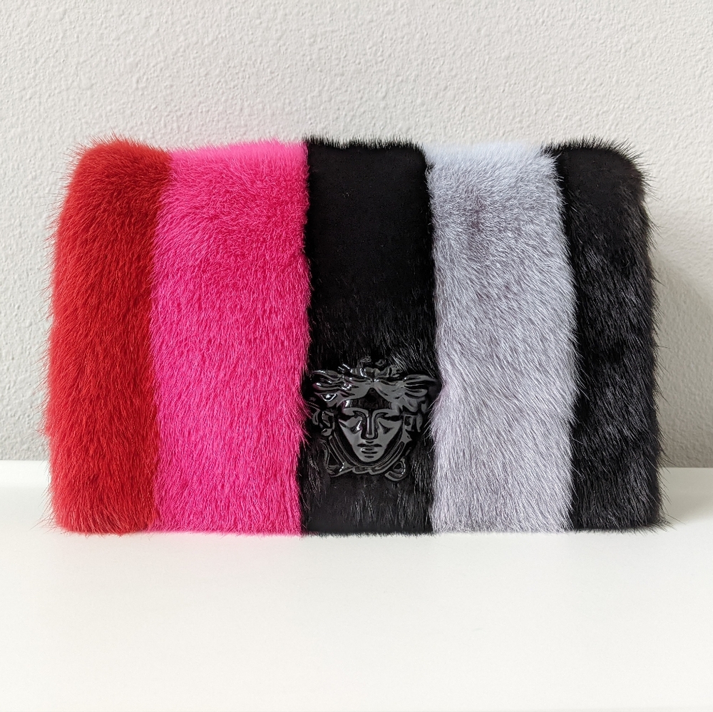 Rare Versace Mink Fur Bag - Picture 3 of 15